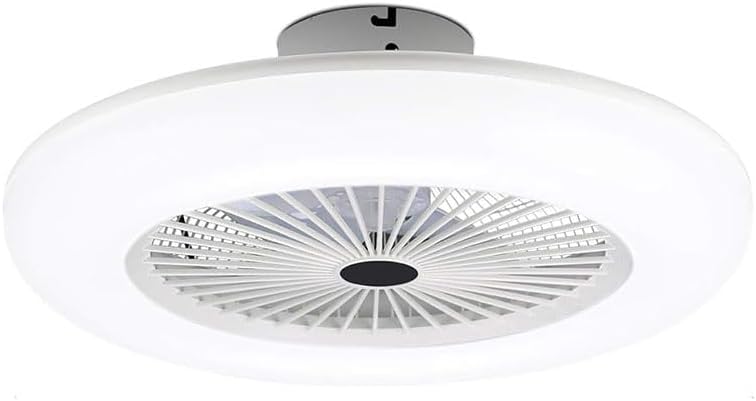  Ventilador De Techo Con LED 40W, lúmenes 2400 y Velocidades Ajustable, Con Mando a distancia Ventilador Luz Techo-aspas Plafones para Dormitorio Sala Comedor 550X200H mm